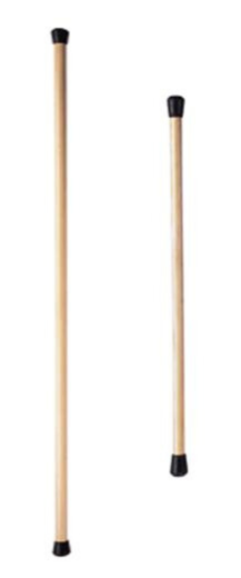Bastón de gimnasia madera 110cm