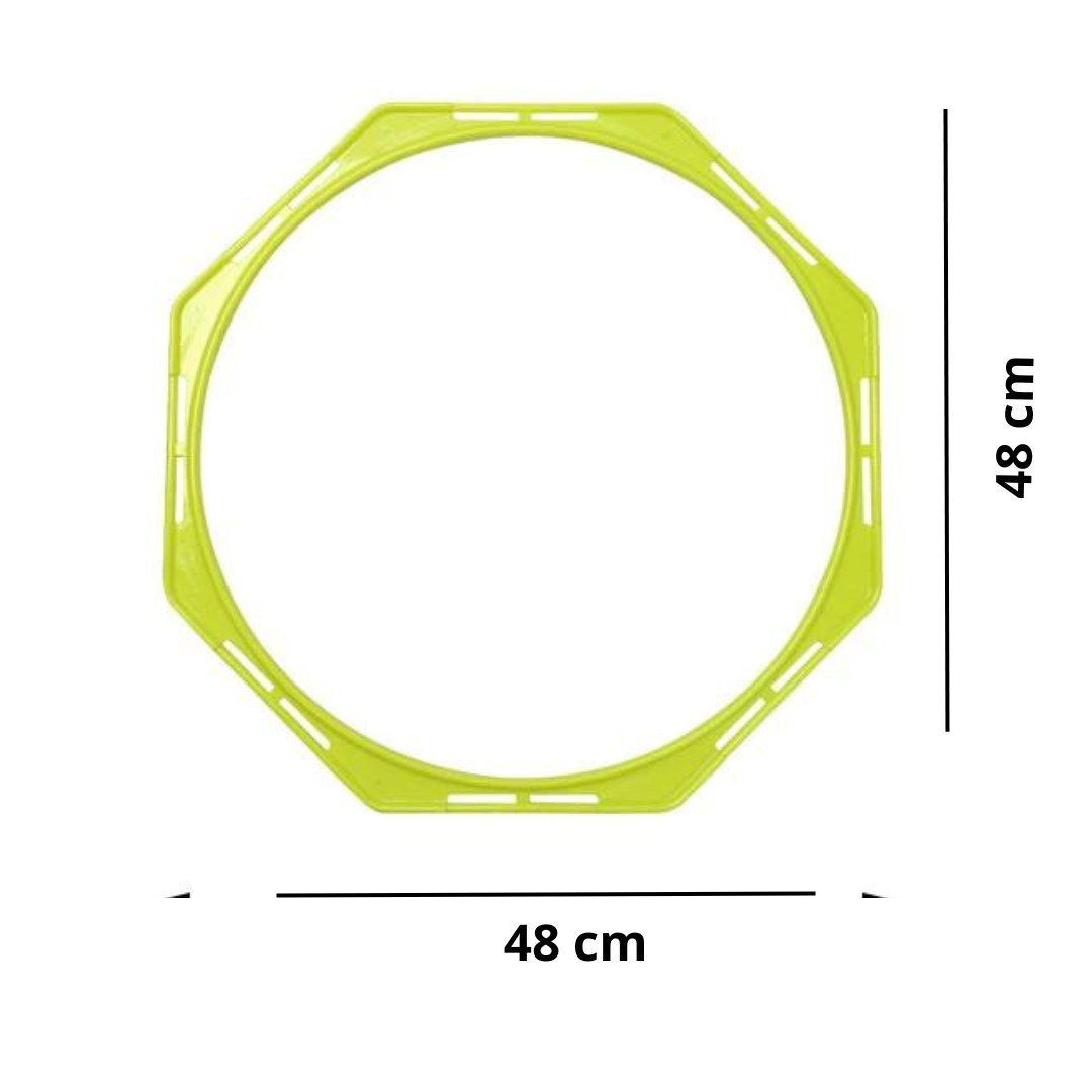 Set Aro Plano Escalera Agilidad Psicomotricidad Con Clips 029