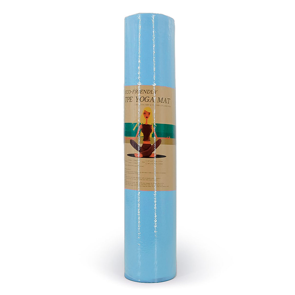 MAT DE YOGA FITNESS 6mm TPE -568
