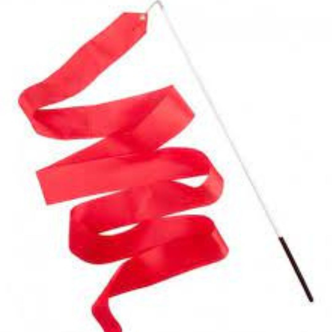 Cinta Gimnasia Rítmica Artistica Medida oficial 4 mts + Estilete - Colores
