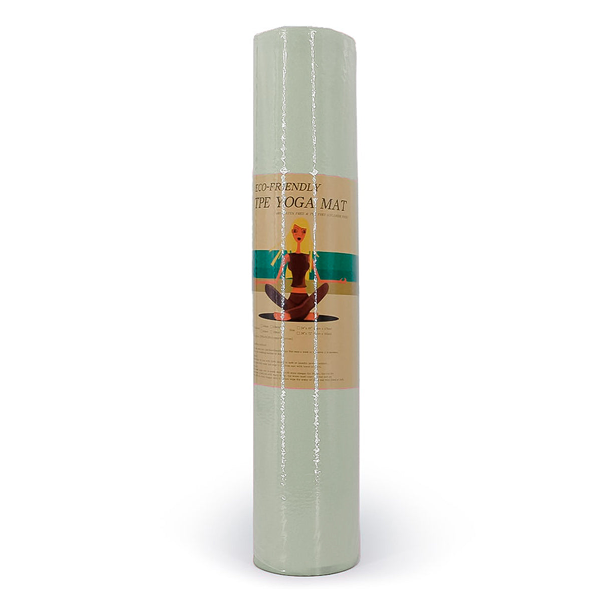 MAT DE YOGA FITNESS 6mm TPE -568