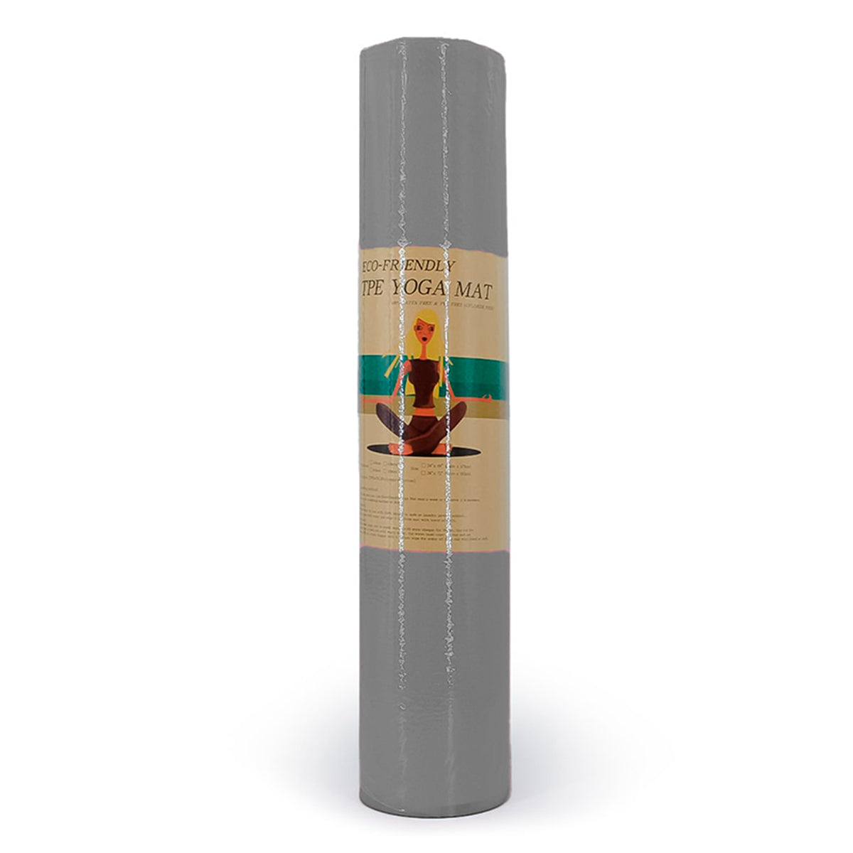 MAT DE YOGA FITNESS 6mm TPE -568