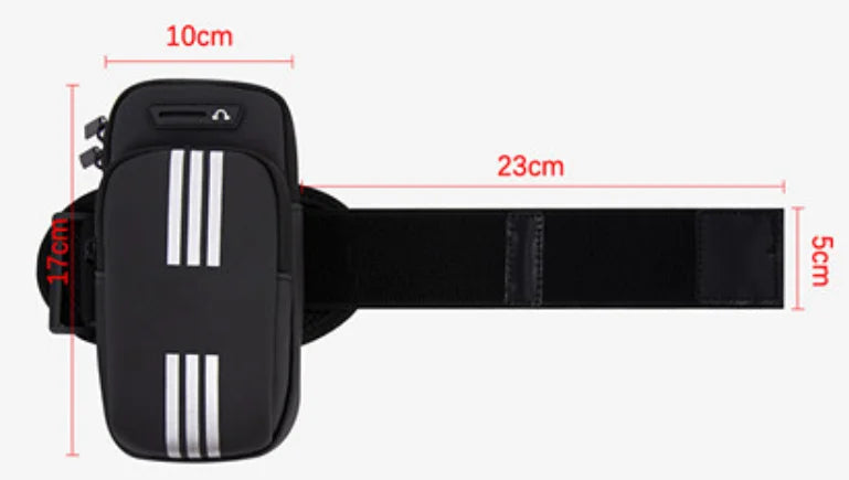 Porta celular brazalete para teléfono Fitness running N388