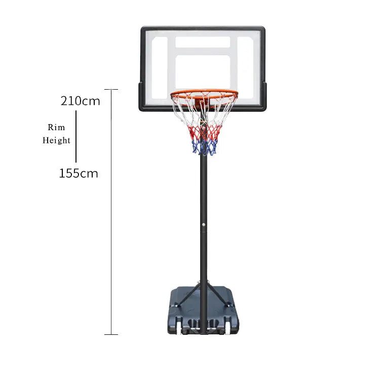 Pedestal Torre mini Aro Basketbol - Altura ajustable 2.12 mt N246