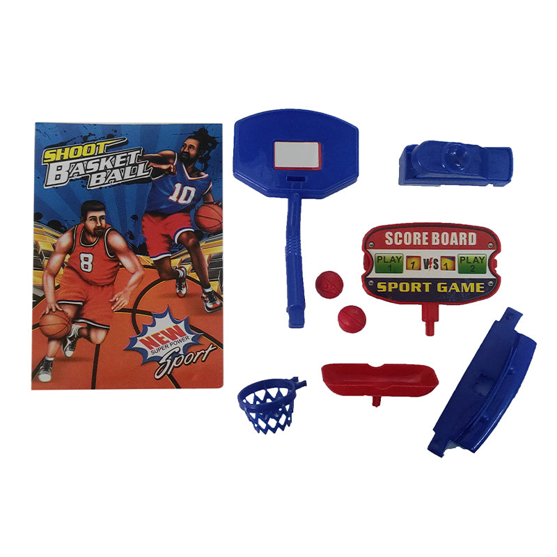 Juego de mesa mini Basquet Tira y Encesta 23cm -metegol 741