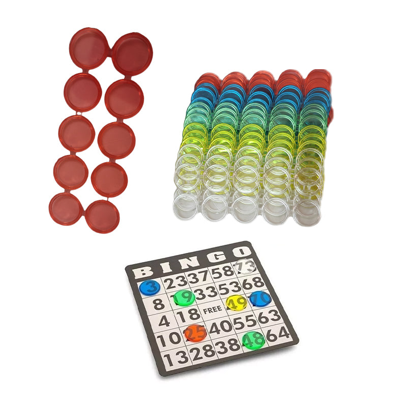 Set Bingo +Tombola acero 20 CM +Cartones +Bolas +Fichas sku630