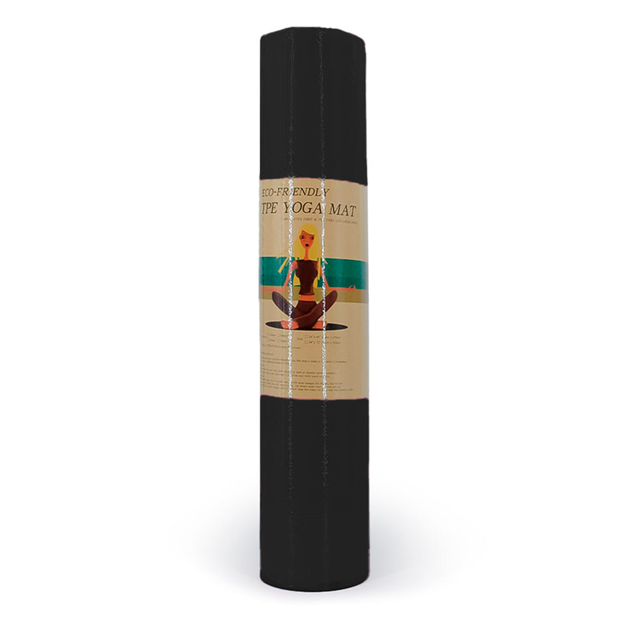 MAT DE YOGA FITNESS 6mm TPE -568