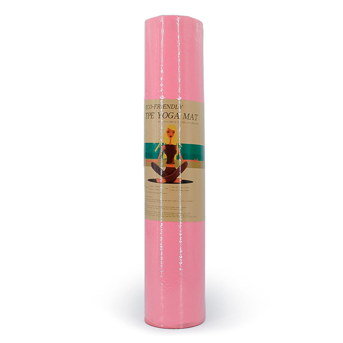 MAT DE YOGA FITNESS 6mm TPE -568