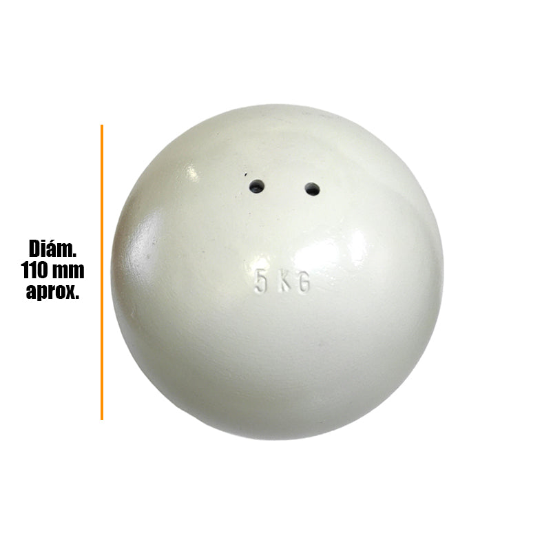 Bala de lanzamiento 5 Kg PRO oficinal - Marca Vinex