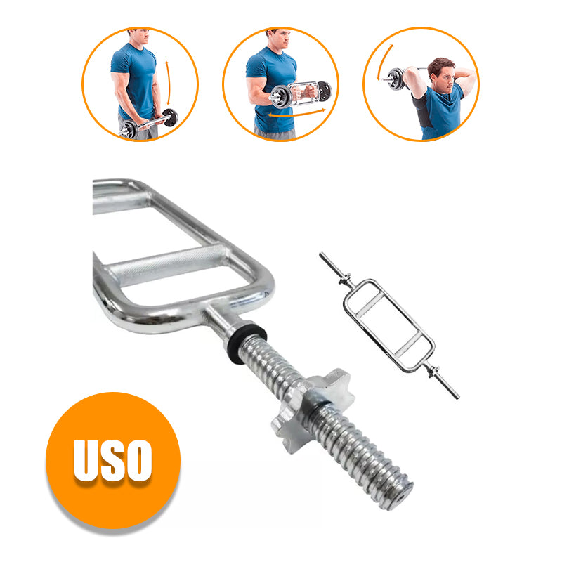 Barra Romana Preolímpica Largo 87cm - curl martillo tricep