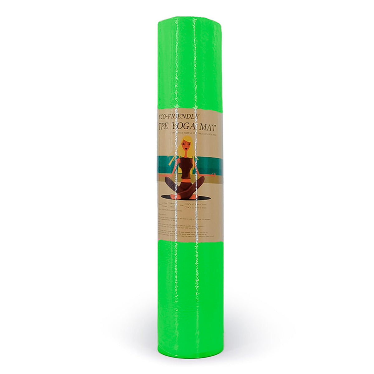 MAT DE YOGA FITNESS 6mm TPE -568