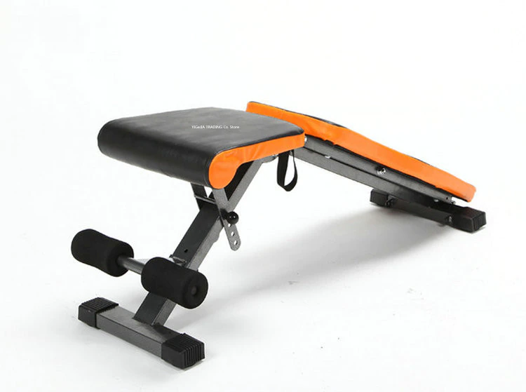 Maquina Ejercicios Press Banca Ajustable Plegable Portátil