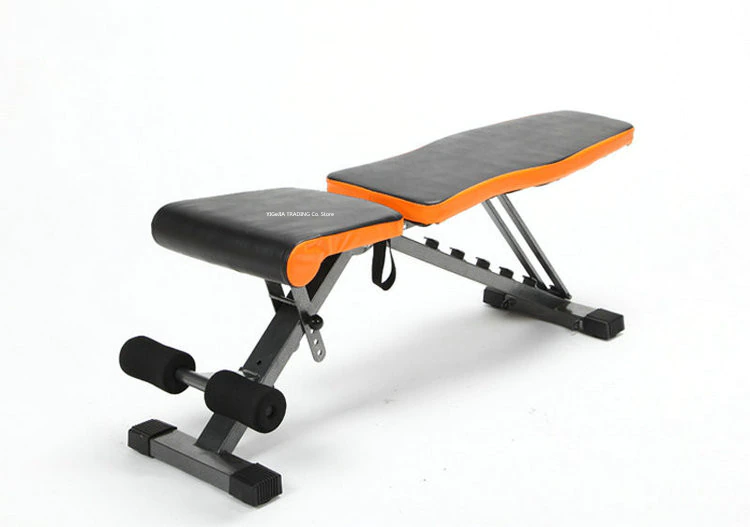 Maquina Ejercicios Press Banca Ajustable Plegable Portátil