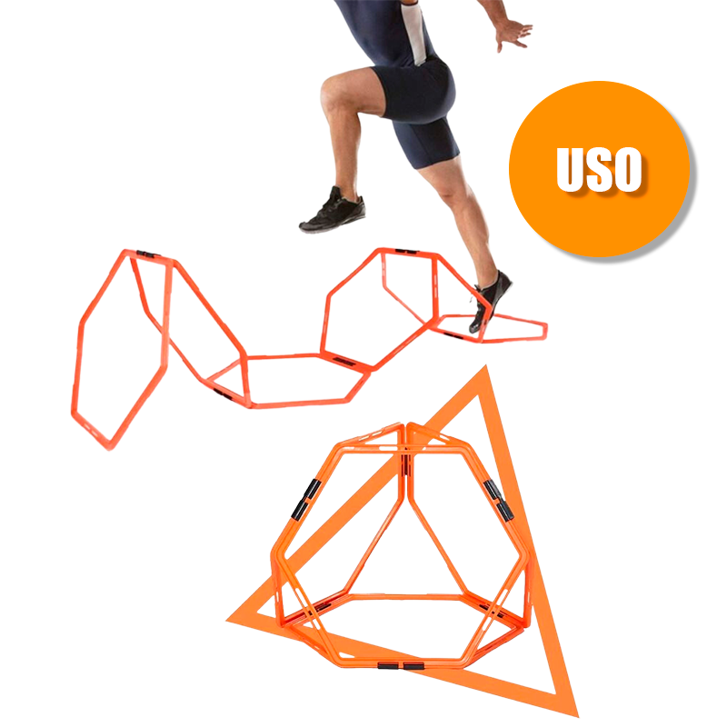Set Aro Plano Escalera Agilidad Psicomotricidad Con Clips 029
