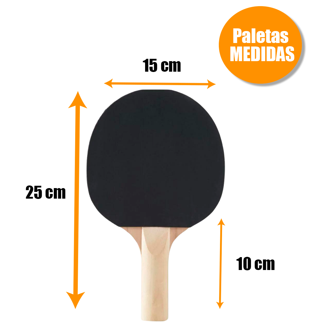 Set Ping Pong: Par Paletas +Red Retráctil +3 Pelotas Sensei