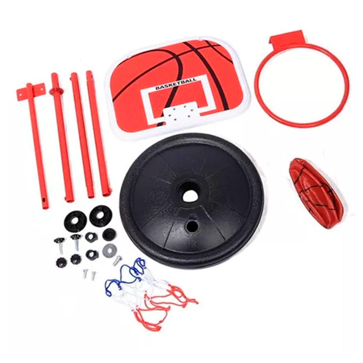Set Basquetball Torre mini Balon y Bombin infantil