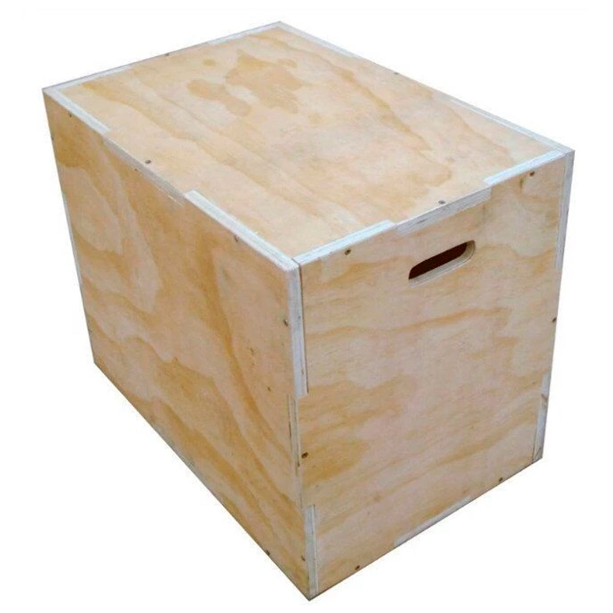 Cajon de salto Pliometrico 75x60x50cm madera reforzada