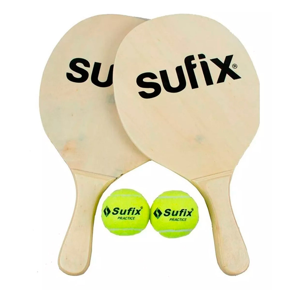 PAR paletas playa + 2 pelotas - Marca Sufix