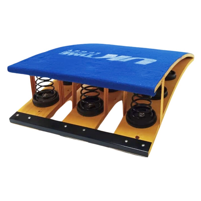 Trampolin de gimnasia con resorte