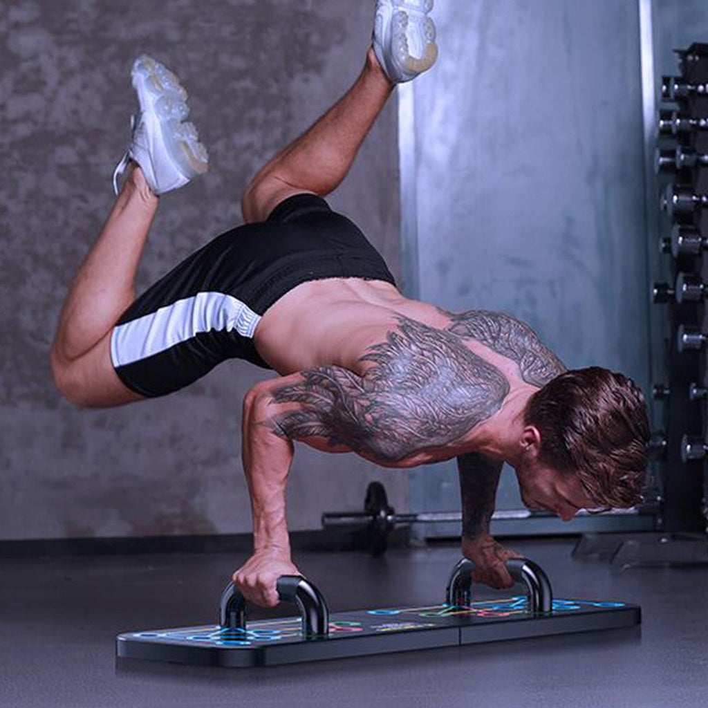 Tabla Flexiones Push Up Tablero Ejercicio Pecho En Casa