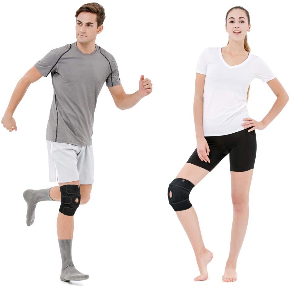 Rodillera rotuliana menisquera ajustable - Saibike