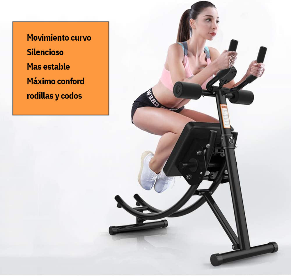 Maquina Abdominales - Ab Trainer Moldea cintura Fitness Ejercicios