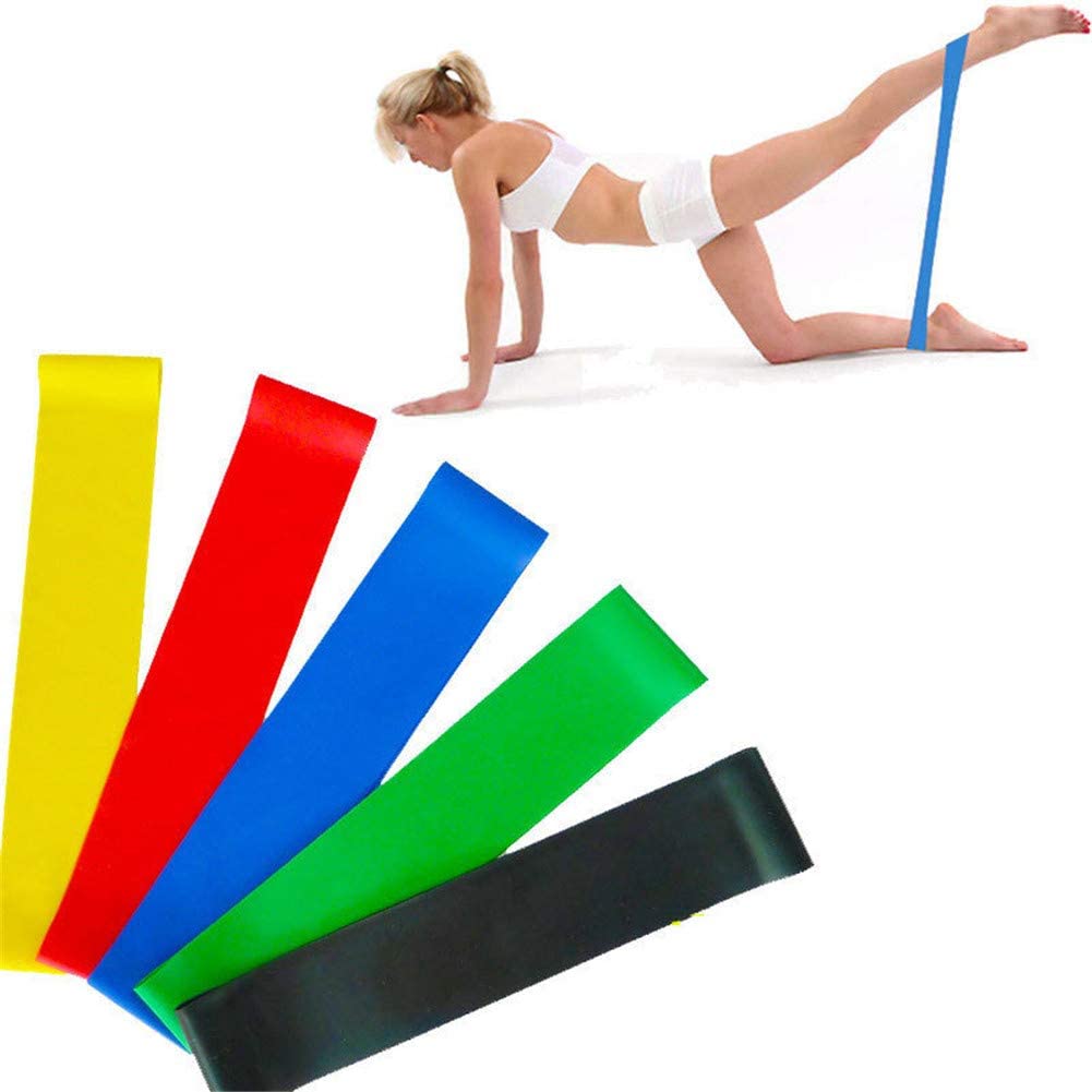 Pack Cajon + Set 5 Bandas Gluteo - Step Ajustable Aerobico