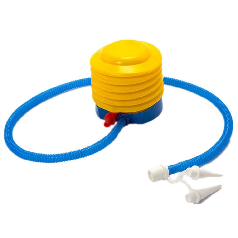 UNIDAD - Bombin Inflador Manual Portatil Amarillo Plastico - Amarillo