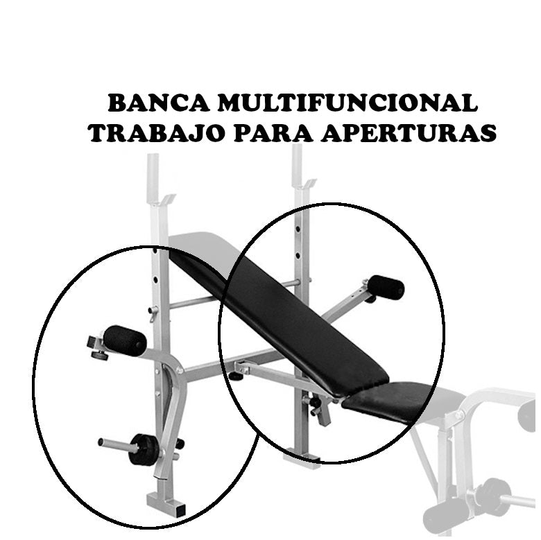 Press Banca Multifuncional Ajustable