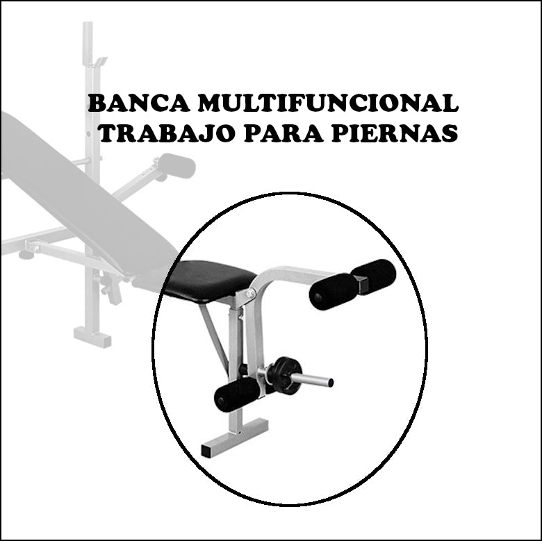 Press Banca Multifuncional Ajustable