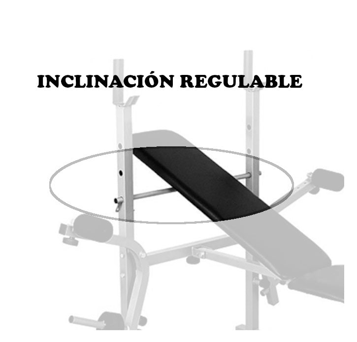 Press Banca Multifuncional Ajustable