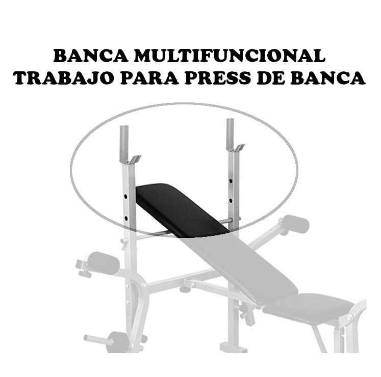 Press Banca Multifuncional Ajustable