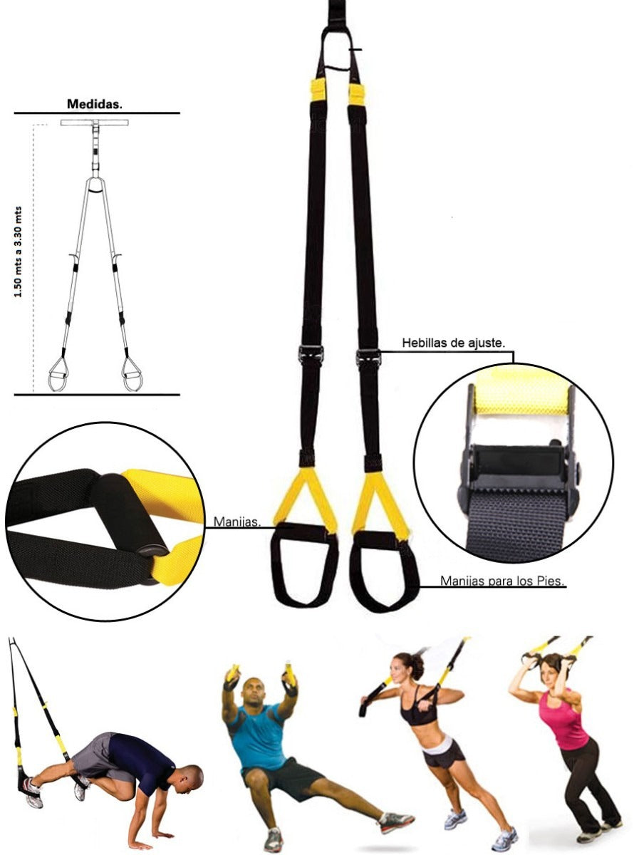 Entrenamiento de suspensión tipo TRX P1