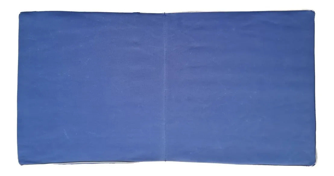 Colchoneta Plegable Lona Oxford 100x50x5 Azul
