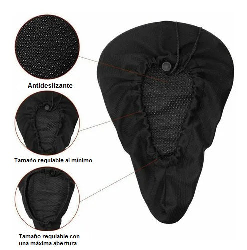 Funda Almohadilla SillÃn Asiento Bicicleta - Diferentes modelos - 29x17.5