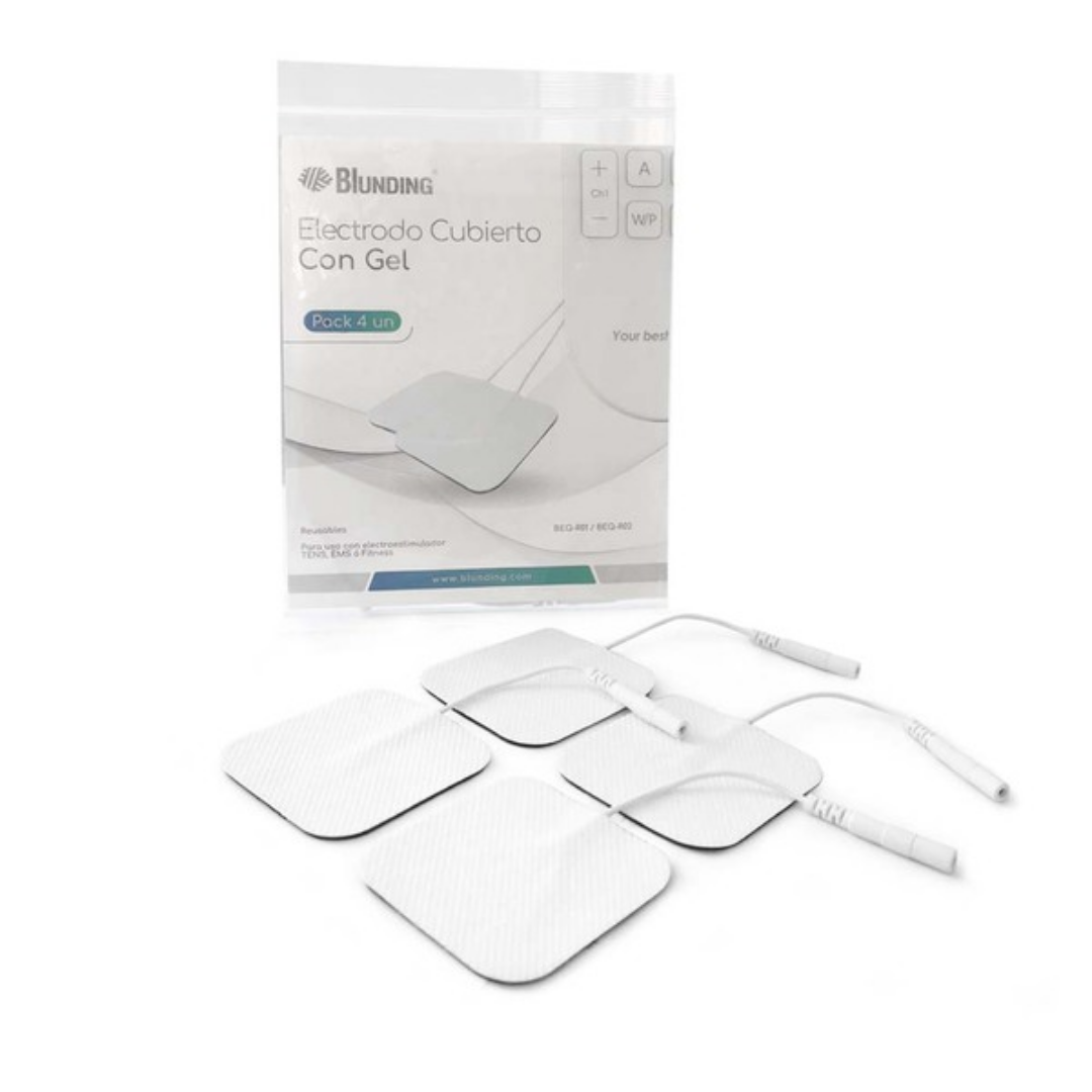 Electrodo Gel 50x90 mm- Pack 4 Unidades Blunding