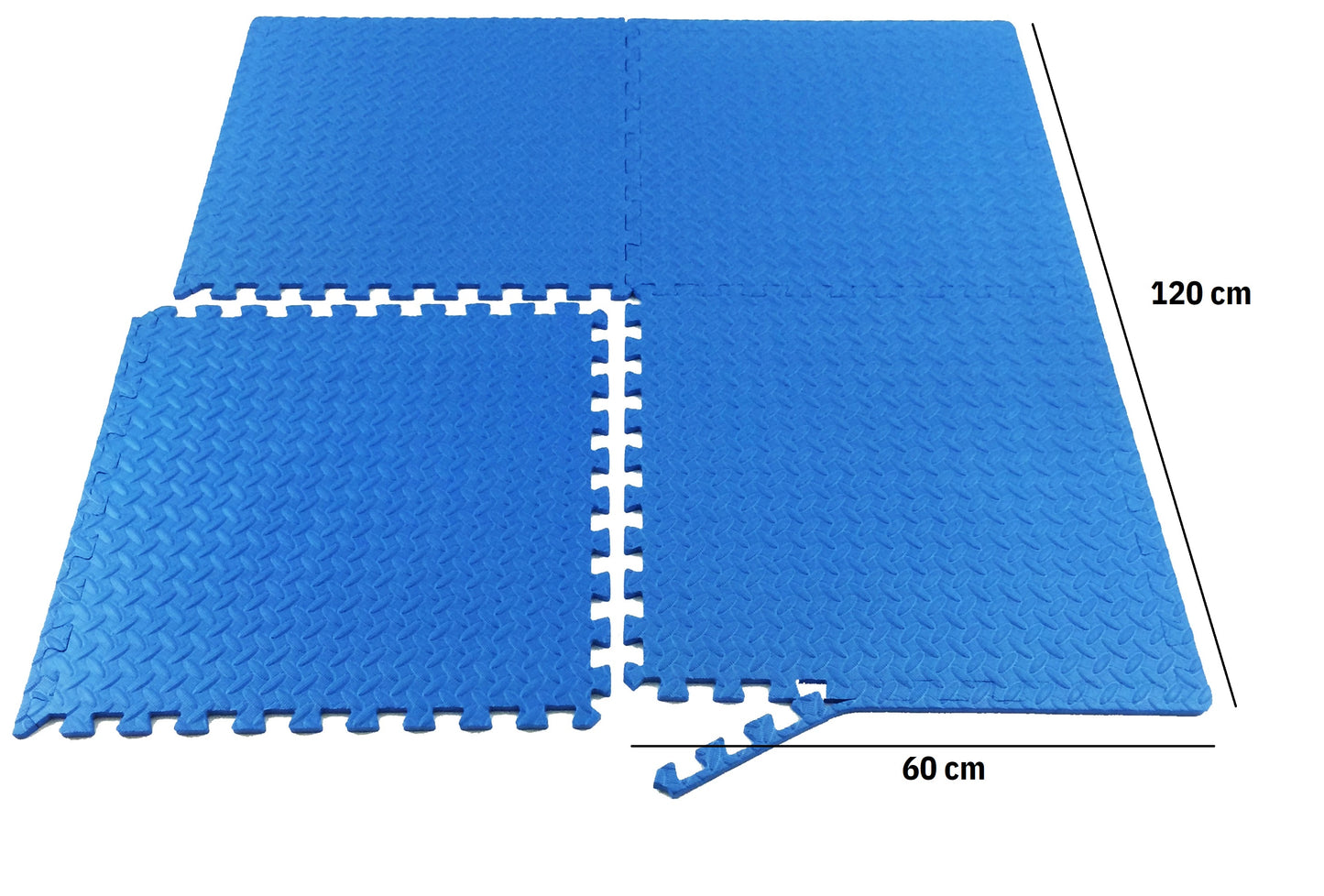 Set Piso Mat Pack 4 Tatami 60x60 cm - Goma Eva