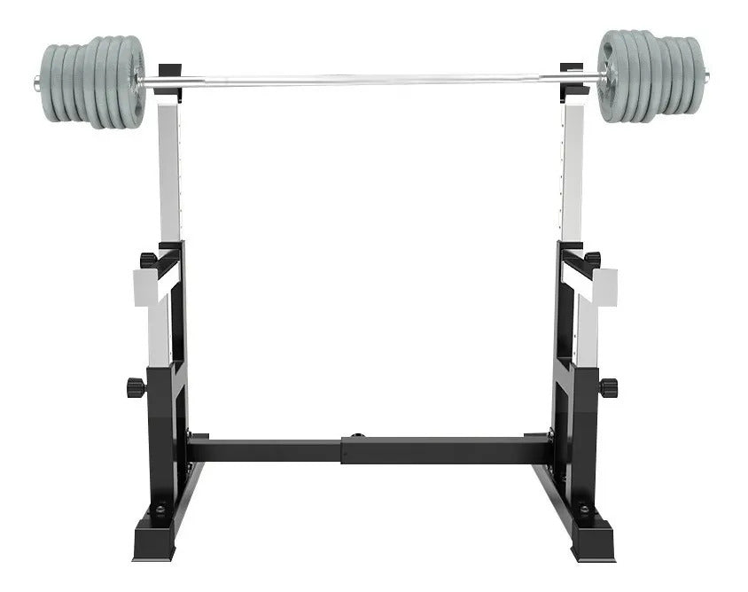 Atril tipo Rack olímpico ajustable - Multifuncion Squat Press Banca - cw02