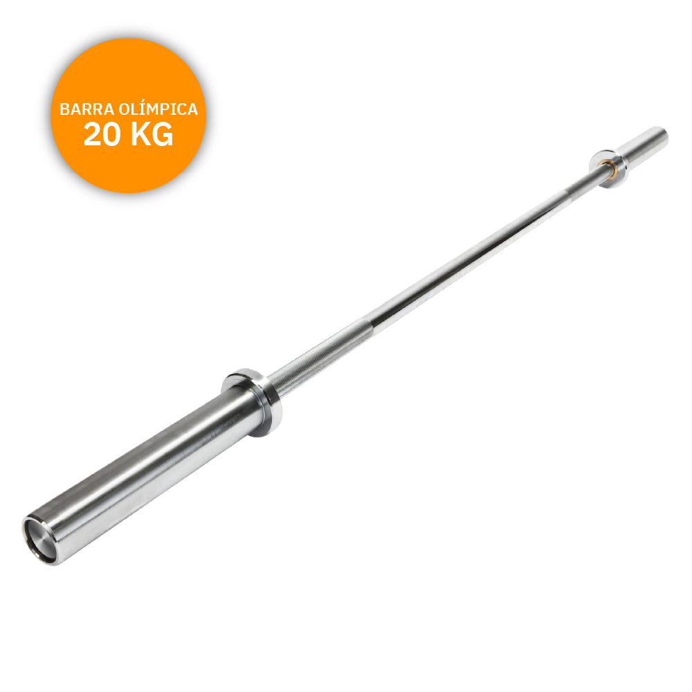 Barra olimpica 2,2 mtr 20kg carga 700lb