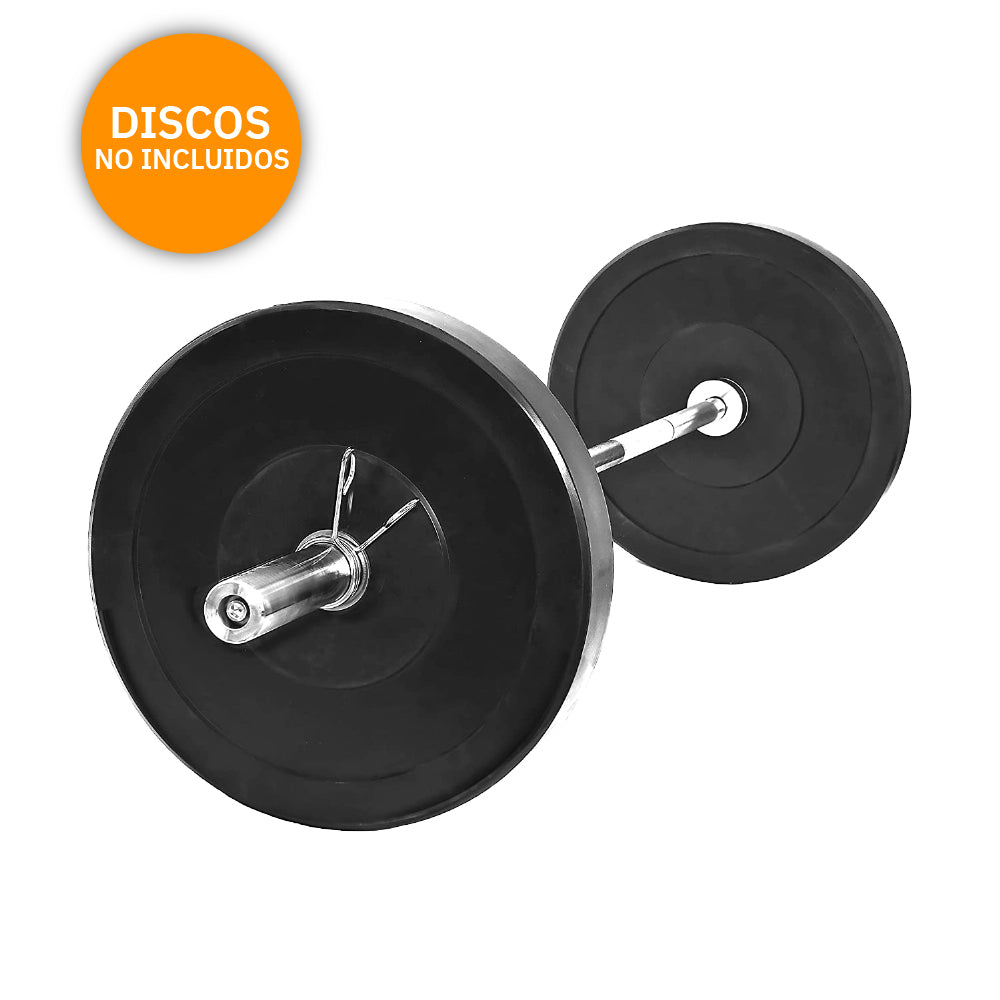 Barra olimpica 2,2 mtr 20kg carga 700lb