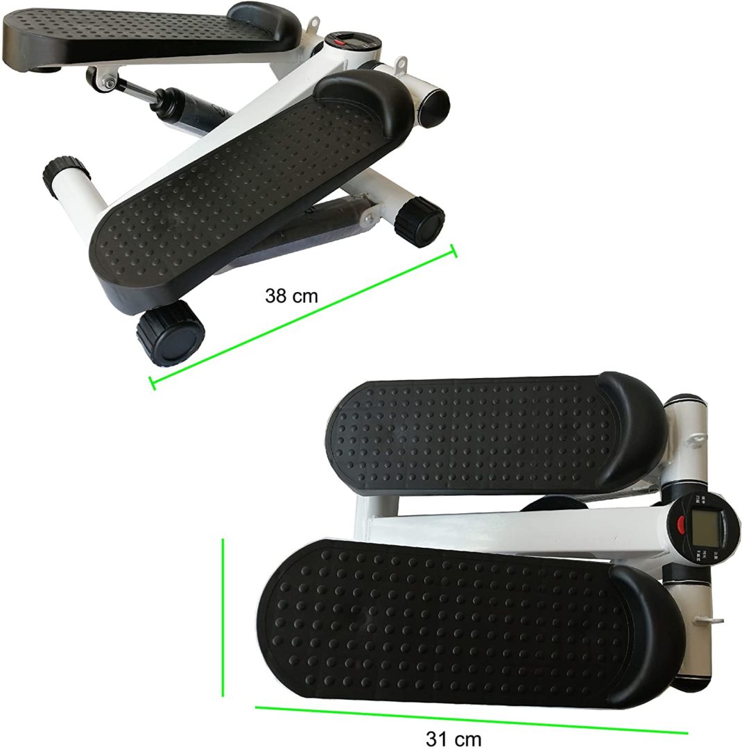Escaladora Stepper portatil con Bandas para Brazos + Regalo Set de Bandas de Gluteos