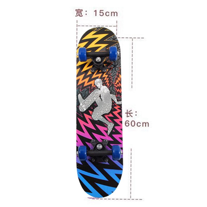 Tabla Skate Patineta Niño Unisex 60cm - Varios Diseños