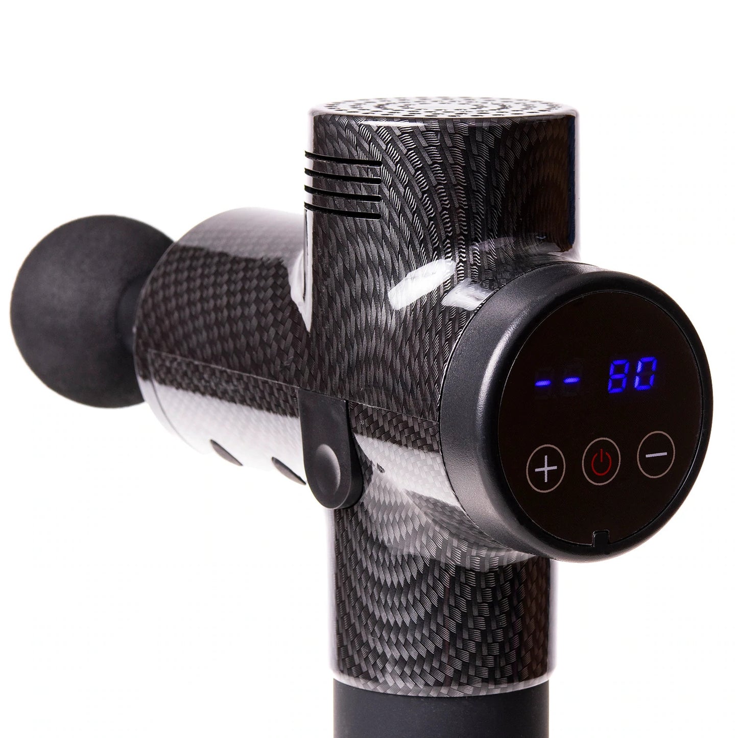 Pistola masajes muscular pantalla tactil + accesorios + bolso - PRO60w