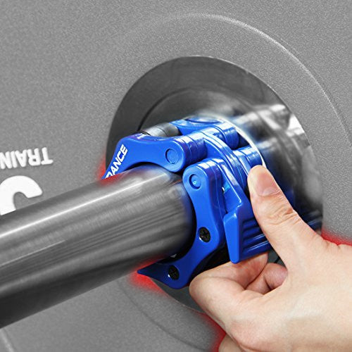 Seguros Barra Lockjaw Grip Collarines Halterofilia - OLIMPICO 50mm
