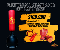 Punching Ball Saco de Boxeo con Base +Regalos