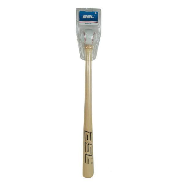 Pack Bate Beisbol 71 cm + Pelota - Baseball Marca BSL