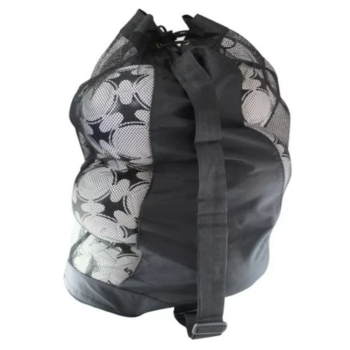 Balonera Saco Bolso 10 Balones - Negro