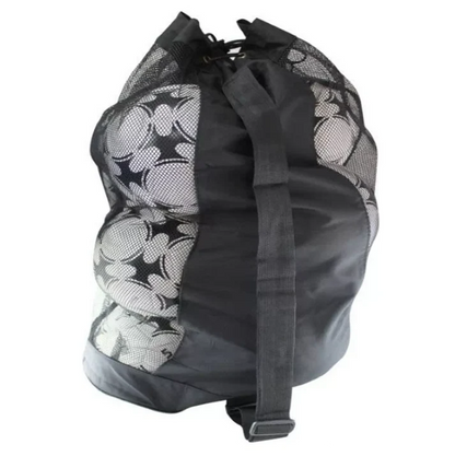 Balonera Saco Bolso 10 Balones - Negro