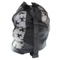 Balonera Saco Bolso 10 Balones - Negro