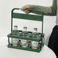 Portador de botella portátil para 6 botellas